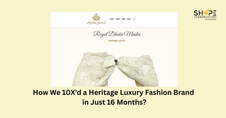 How We 10X'd a Heritage Luxury Fashion Brand in Just 16 Months